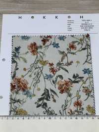 7025-1800-1 50CRW Viyella Botanical Floral Pattern[Textile / Fabric] HOKKOH Sub Photo