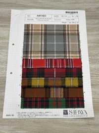 AW1601 30/2 Shaggy Tartan Check[Textile / Fabric] SHIBAYA Sub Photo