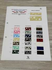 1818 Reversible Polka Dot Satin[Ribbon Tape Cord] UNITED RIBBONS Sub Photo