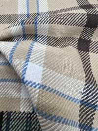 INDIA-2135 Cotton Heavy Twill Check[Textile / Fabric] Ariyoshi Shoten Sub Photo