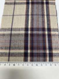 SB43270 Wide Width 60/2 Shaggy Check[Textile / Fabric] SHIBAYA Sub Photo