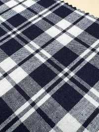 AN-9274 Rope Indigo Check[Textile / Fabric] Ariyoshi Shoten Sub Photo