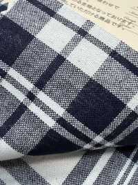 AN-9274 Rope Indigo Check[Textile / Fabric] Ariyoshi Shoten Sub Photo