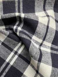 AN-9274 Rope Indigo Check[Textile / Fabric] Ariyoshi Shoten Sub Photo