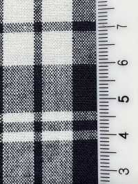 AN-9274 Rope Indigo Check[Textile / Fabric] Ariyoshi Shoten Sub Photo