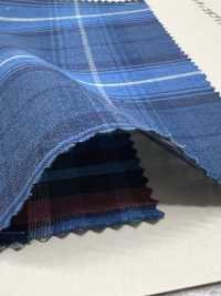 INDIA-315 Indigo Poplin[Textile / Fabric] Ariyoshi Shoten Sub Photo