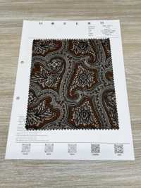 7025-1241-1 50 Satin Paisley[Textile / Fabric] HOKKOH Sub Photo