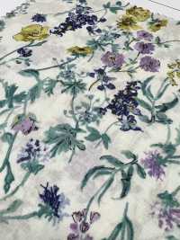 4025-1670-2 60 Lawn Watercolor Flowers[Textile / Fabric] HOKKOH Sub Photo