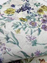 4025-1670-2 60 Lawn Watercolor Flowers[Textile / Fabric] HOKKOH Sub Photo