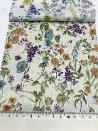 4025-1670-2 60 Lawn Watercolor Flowers[Textile / Fabric] HOKKOH Sub Photo