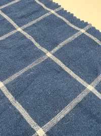 A-5112 Linen Check[Textile / Fabric] Ariyoshi Shoten Sub Photo