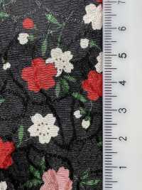 88635 SEVENBERRY® Chirimen Jacquard Cherry Blossom/Hemp Leaf[Textile / Fabric] VANCET Sub Photo