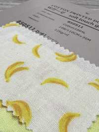 850511 SEVENBERRY® Double Gauze Soft Touch Gauze Banan&Dinosaur[Textile / Fabric] VANCET Sub Photo