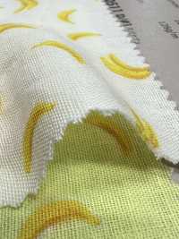 850511 SEVENBERRY® Double Gauze Soft Touch Gauze Banan&Dinosaur[Textile / Fabric] VANCET Sub Photo