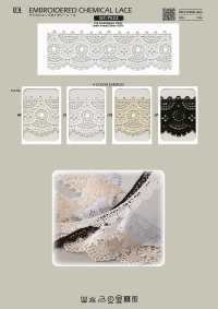 SIC-7522 Chemical Embroidery Lace/ 36mm SHINDO(SIC) Sub Photo