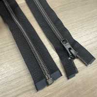 5CNVOR-EL-BLK5 METALLION® Coil Zipper Size 5 Matte Black Open YKK Sub Photo