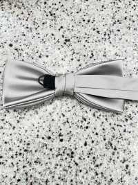 BF-501 High-quality Material Shawl Label Silk Fabric Bow Tie Silver[Formal Accessories] Yamamoto(EXCY) Sub Photo