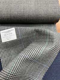 54CN5116 CANONICO TRADITIONAL WORSTED 21μ Prince Of Wales Check Gray[Textile] CANONICO Sub Photo