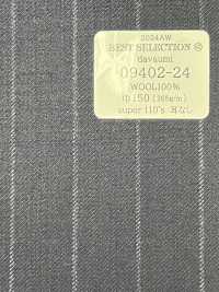 09402 DAVAUMI 18 Micron High Quality Material Chalk Stripe 3 Color Variations[Textile] Kunishima Co., Ltd. Sub Photo