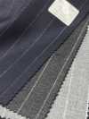 09402 DAVAUMI 18 Micron High Quality Material Chalk Stripe 3 Color Variations