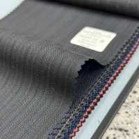 56455-14 25SS BEST SELECTION [N-STRETCH] N-Stretch Black Alternate Stripes[Textile] Kunishima Co., Ltd. Sub Photo