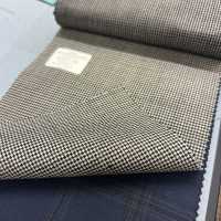 56457-99 25SS BEST SELECTION 【N-STRETCH】 N-Stretch Light Brown Houndstooth[Textile] Kunishima Co., Ltd. Sub Photo