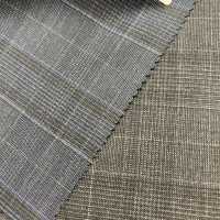 46435-67 25SS BEST SELECTION [N-STRETCH] N-Stretch Dark Gray Tartan Check[Textile] Kunishima Co., Ltd. Sub Photo