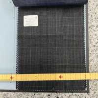 46435-67 25SS BEST SELECTION [N-STRETCH] N-Stretch Dark Gray Tartan Check[Textile] Kunishima Co., Ltd. Sub Photo