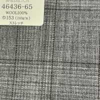 46436-65 25SS BEST SELECTION [N-STRETCH] N-Stretch Gray Glen Check[Textile] Kunishima Co., Ltd. Sub Photo