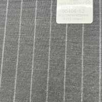 95406-52 25SS BEST SELECTION [FANCY WORSTED] Fancy Worsted Dark Grey Chalk Stripe[Textile] Kunishima Co., Ltd. Sub Photo