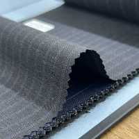 95407-50 25SS BEST SELECTION [FANCY WORSTED] Fancy Worsted Double Stripe Dark Grey[Textile] Kunishima Co., Ltd. Sub Photo