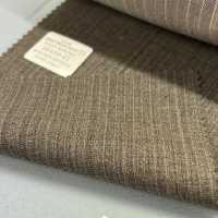 26459-61 25SS BEST SELECTION [FANCY WORSTED] Fancy Worsted Stripe Beige[Textile] Kunishima Co., Ltd. Sub Photo