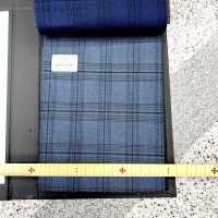 46552-50 25SS HERDREX [PROLIDO] Prolido Charcoal Blue Tartan Check[Textile] Kunishima Co., Ltd. Sub Photo