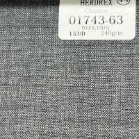 01743-63 25SSHERDREX [Classico] Classico Wool Shark Skin Light Gray[Textile] Kunishima Co., Ltd. Sub Photo