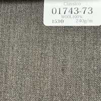 01743-73 25SSHERDREX [Classico] Classico Wool Brown Sharkskin[Textile] Kunishima Co., Ltd. Sub Photo