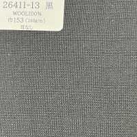 26411-13 25SS BEST SELECTION [traditional Fabric] Traditional Fabric No Pattern Black[Textile] Kunishima Co., Ltd. Sub Photo