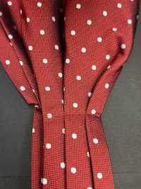 AS-600 Domestic Silk Ascot Tie Dot Pattern Red[Formal Accessories] Yamamoto(EXCY) Sub Photo