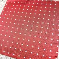 CF-600 100% Domestic Silk Pocket Square Dot Pattern Red[Formal Accessories] Yamamoto(EXCY) Sub Photo