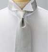 NE-35 Made In Japan Formal Tie Herringbone Gray